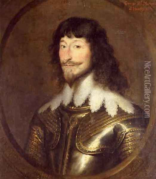 George Gordon c1590-1649 Oil Painting - George Jamesone