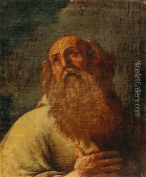 Saint Romuald Oil Painting -  Guercino