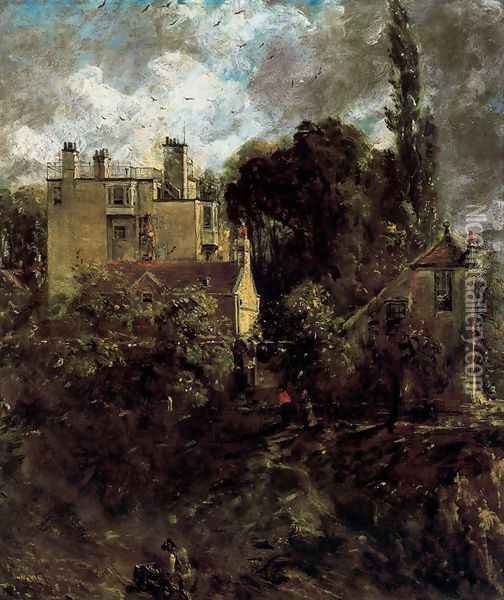 The Admiral's House (The Grove) Oil Painting - John Constable