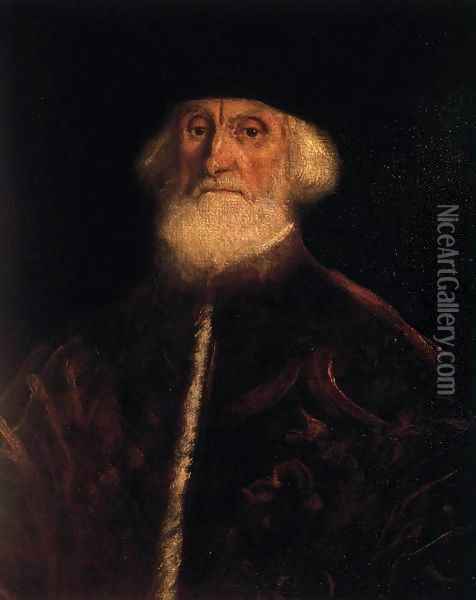 Portrait of Procurator Jacopo Soranzo 2 Oil Painting - Jacopo Tintoretto (Robusti)
