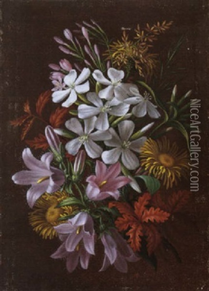 Blumenstilleben Oil Painting - Adelheid Dietrich