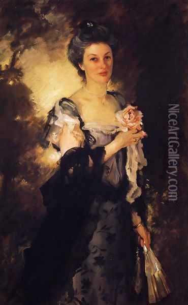 Mrs. William Crowninshield Endicott, Jr Oil Painting - John Singer Sargent