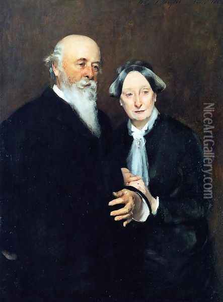 Mr. and Mrs. John W. Field Oil Painting - John Singer Sargent