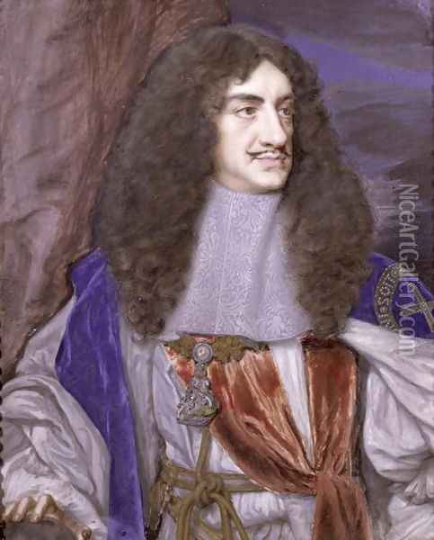 Charles II Oil Painting - Samuel Cooper