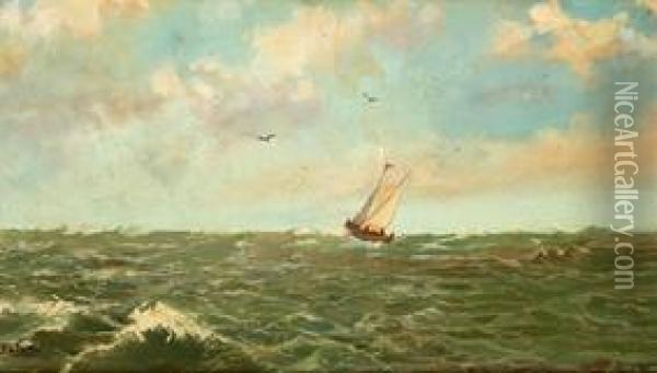 Navegando Oil Painting - John Thomas Seton