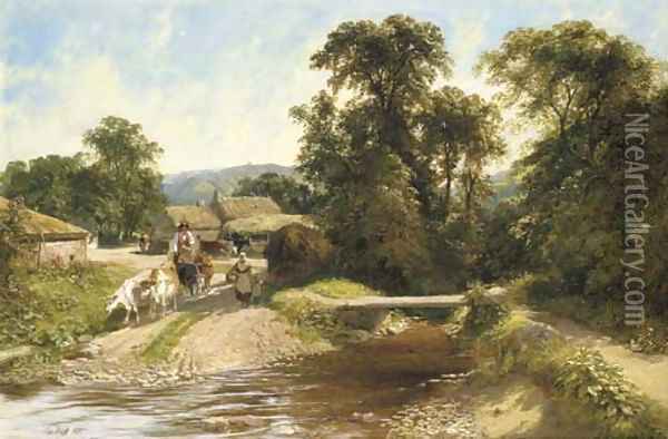 View of Killarney Oil Painting - Samuel Bough