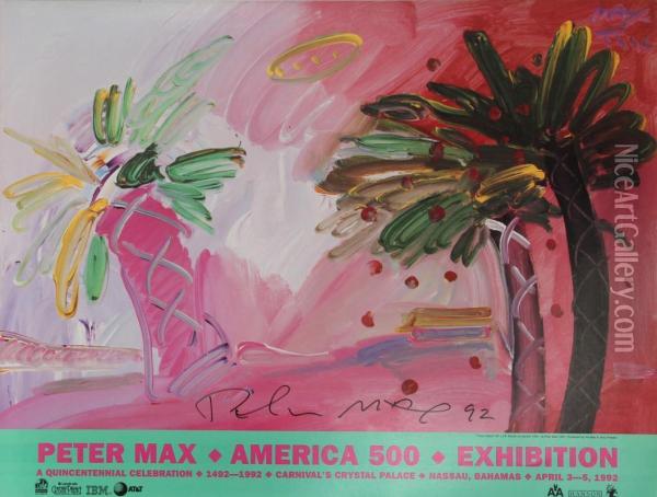 America 500 Exhibition, #2 Oil Painting - Max Adolf Peter Frey