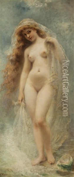 Geburt Der Aphrodite Oil Painting - Konstantin Egorovich Makovsky