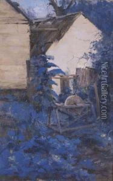 The Back Of The Barn Oil Painting - Clara Southern