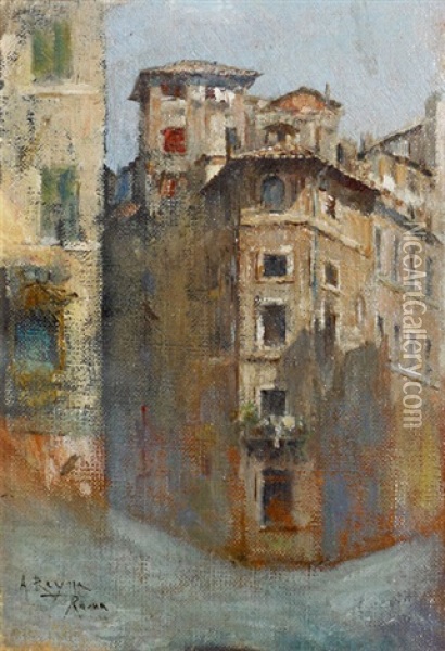 Roma Oil Painting - Antonio Maria de Reyna Manescau