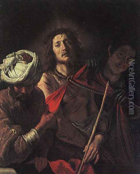 Ecce Homo Oil Painting - Domenico Feti