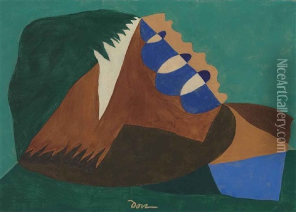 Departure From Three Points Oil Painting - Arthur Dove