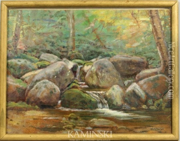 Rocky Creek Oil Painting - William Preston Phelps