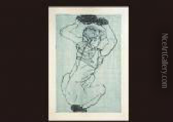 Schiele Oil Painting - Egon Schiele