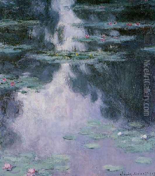 Water Lilies14 Oil Painting - Claude Oscar Monet