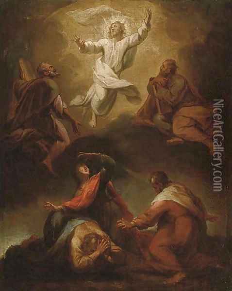 The Transfiguration of Christ Oil Painting - Italian School