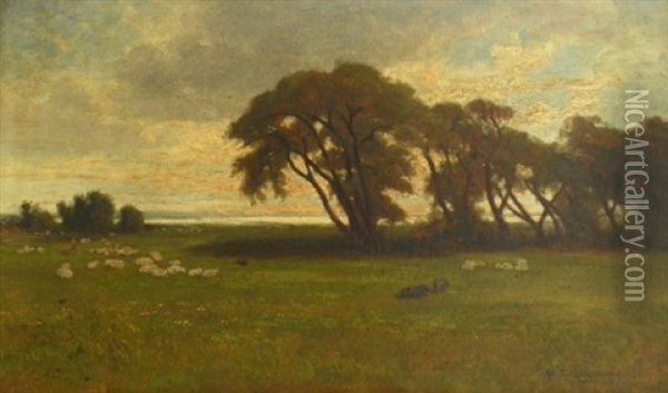 Landscape Painting Oil Painting - Nikolay Tysland Leganger