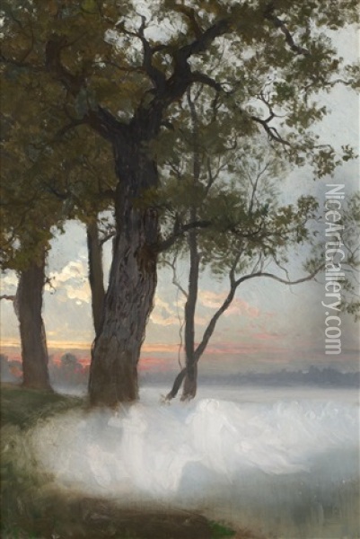Alvalek Oil Painting - August Malmstroem