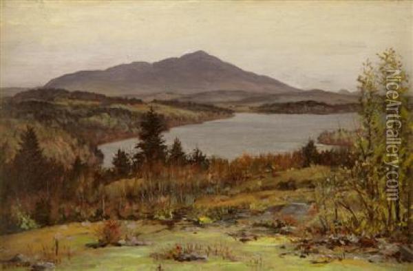 Mount Monadnock, New Hampshire, Spring Oil Painting - William Preston Phelps