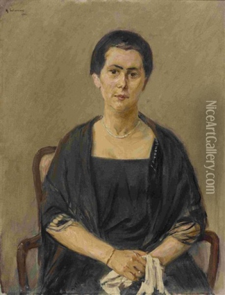 Bildnis Frau Helen Levin (1896 - 1976) Oil Painting - Max Liebermann