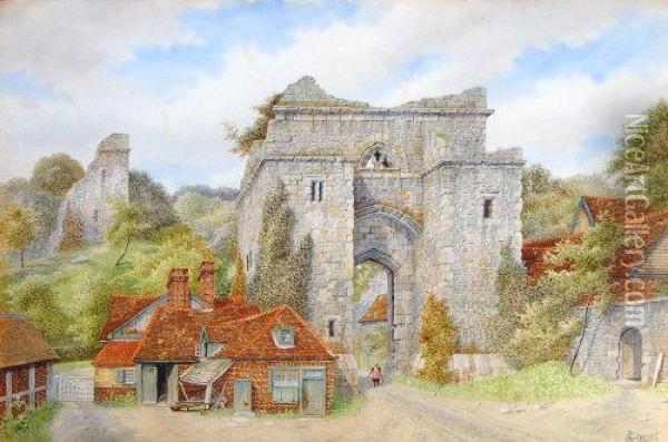 Staffordshire Oil Painting - James Lawson Stewart