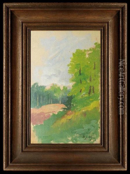 Landscape Oil Painting - Michael Gorstkin Wywiorski