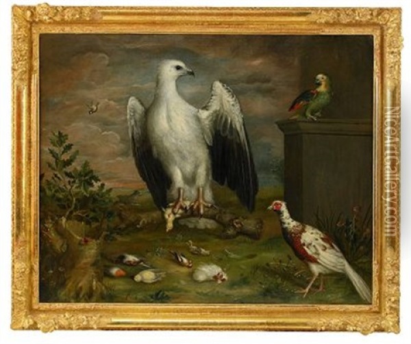 Den Vita Ornen Oil Painting - Philipp Ferdinand de Hamilton