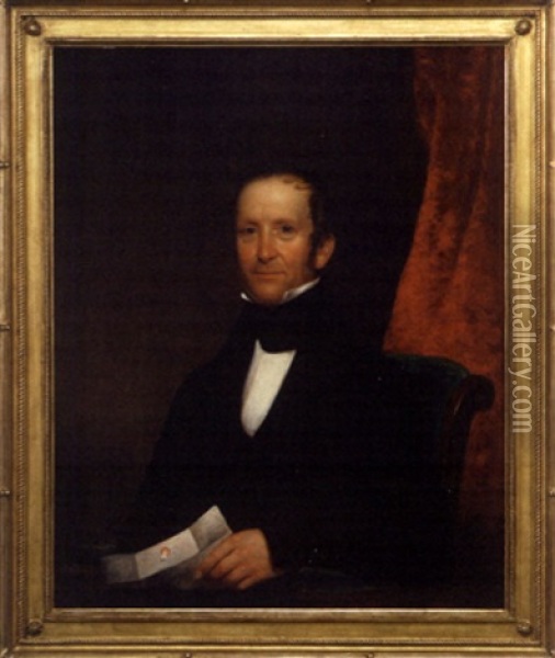 Portrait Of William Whitlock, Jr. Oil Painting - Samuel F.B. Morse