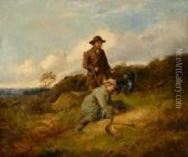 The Sportsman's Pupil Oil Painting - Richard Ansdell