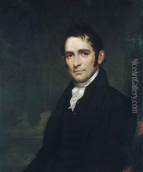 The Reverend John Brodhead Romeyn Oil Painting - Samuel Lovett Waldo