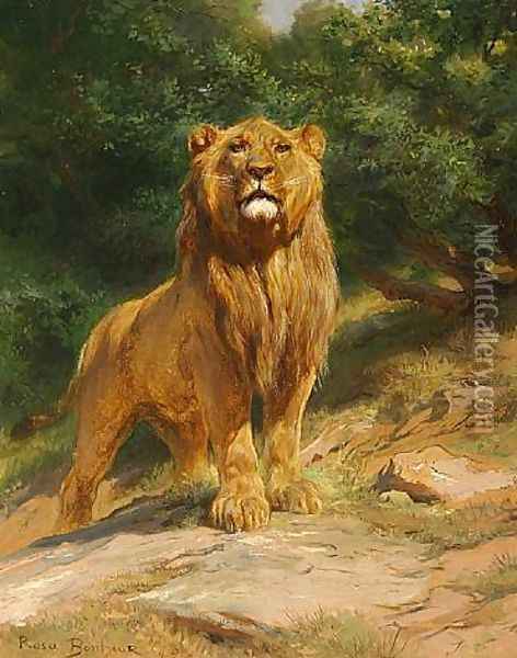 The King 1888 Oil Painting - Rosa Bonheur