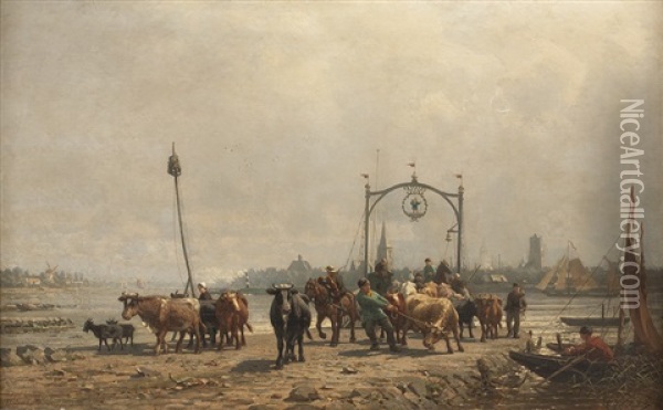 Fahre Von Rees Oil Painting - Wilhelm Lommen