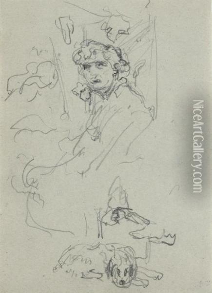 Madame Hessel Et Son Chien Oil Painting - Jean-Edouard Vuillard