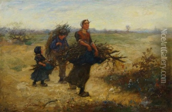Sprokkelaars Oil Painting - Cornelis Koppenol