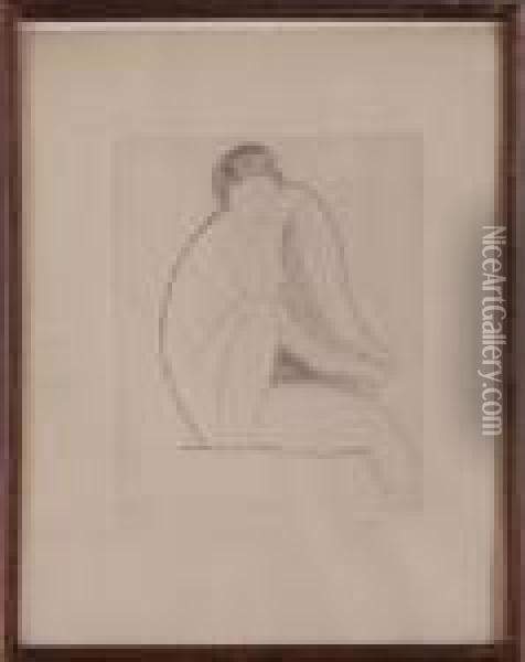 Nude Woman Oil Painting - Amedeo Modigliani