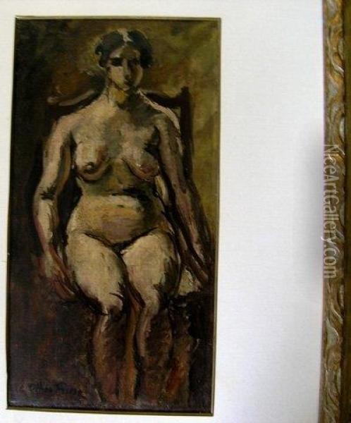Weiblicher Akt Oil Painting - Emile-Othon Friesz