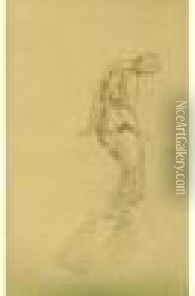 Isadora Duncan Oil Painting - Emile-Antoine Bourdelle
