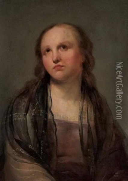 Portrait De Jeune Femme Oil Painting - Pieter Fransz de Grebber