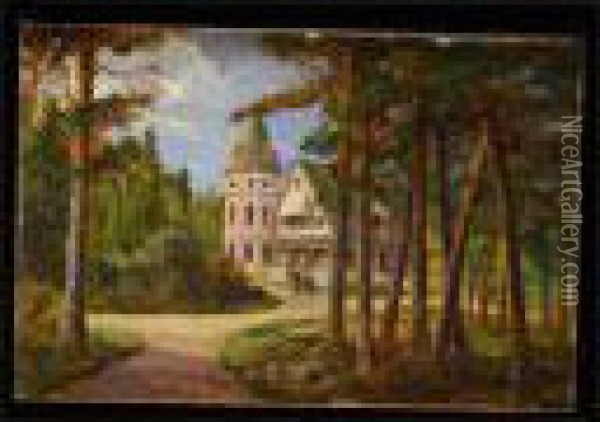 Casa De Campo Oil Painting - Wilhelm Leonard Rydberg