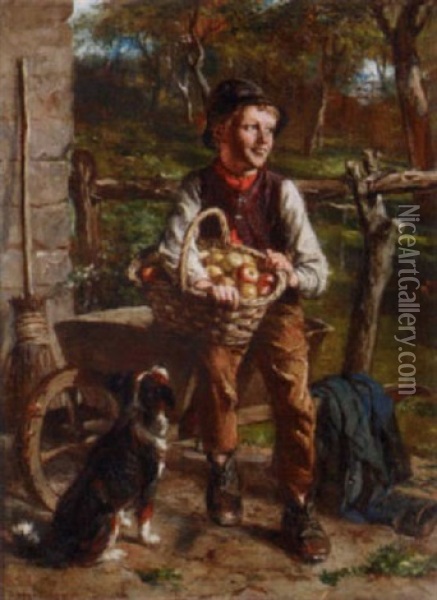 Autumn Oil Painting - William Helmsley