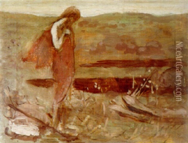 L'enfant Prodigue Oil Painting - Pierre Puvis de Chavannes