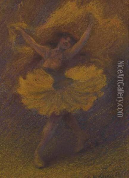 Danseuse Oil Painting - Paul Eugne Mespls