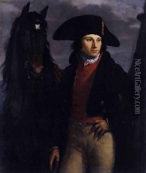 Portrait of Georges Anthony 1796 Oil Painting - Pierre-Paul Prud'hon