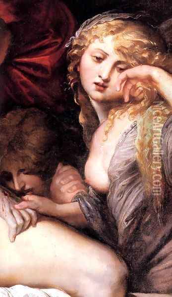 The Deposition (detail) Oil Painting - Peter Paul Rubens
