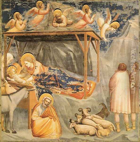 Scrovegni 18 Oil Painting - Giotto Di Bondone