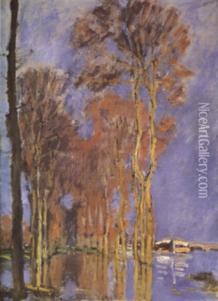 Inondation Oil Painting - Claude Monet