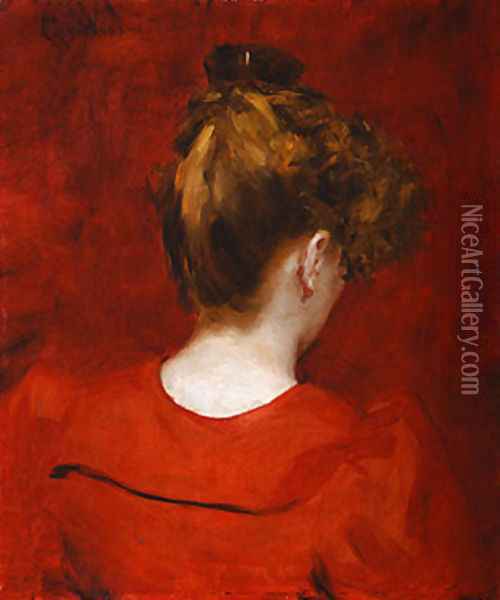 Study of Lilia Oil Painting - Carolus (Charles Auguste Emile) Duran