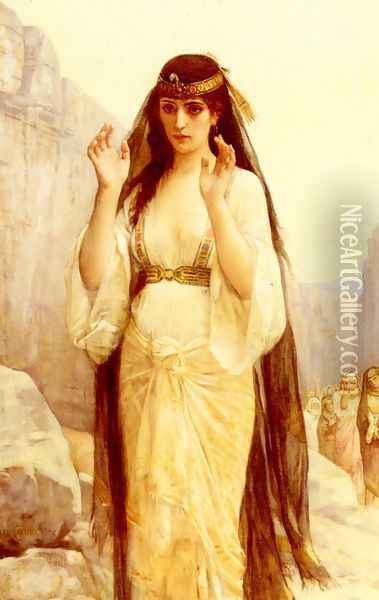 The Daughter Of Jephthah Oil Painting - Alexandre Cabanel