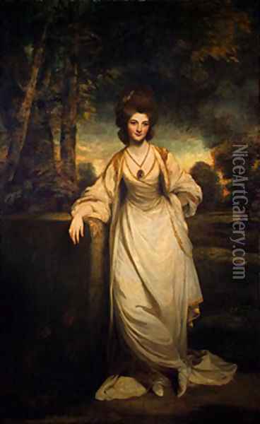 Lady Elizabeth Compton Oil Painting - Sir Joshua Reynolds