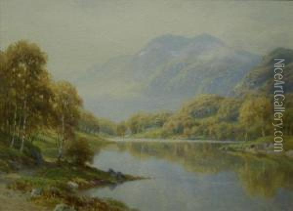Loch Katrine Oil Painting - Harry Sutton Palmer